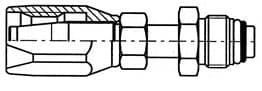 Sökülebilir Rakor Maflow MRB2406 – MALE OR 180° 5/8''-18 UNF x SIZE 06