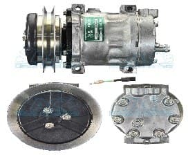 OEM Muadil ضاغط تكييف يونيفرسال – 138 mm · 1V · 24V